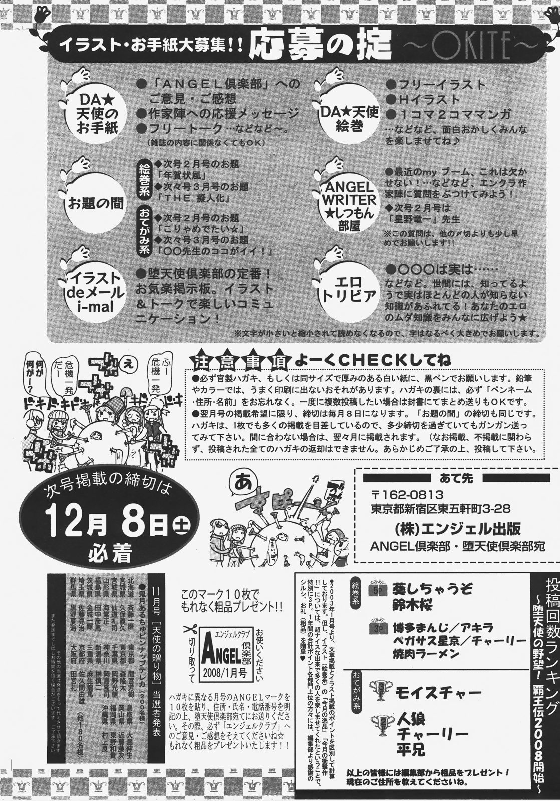 ANGEL 倶楽部 2008年1月号