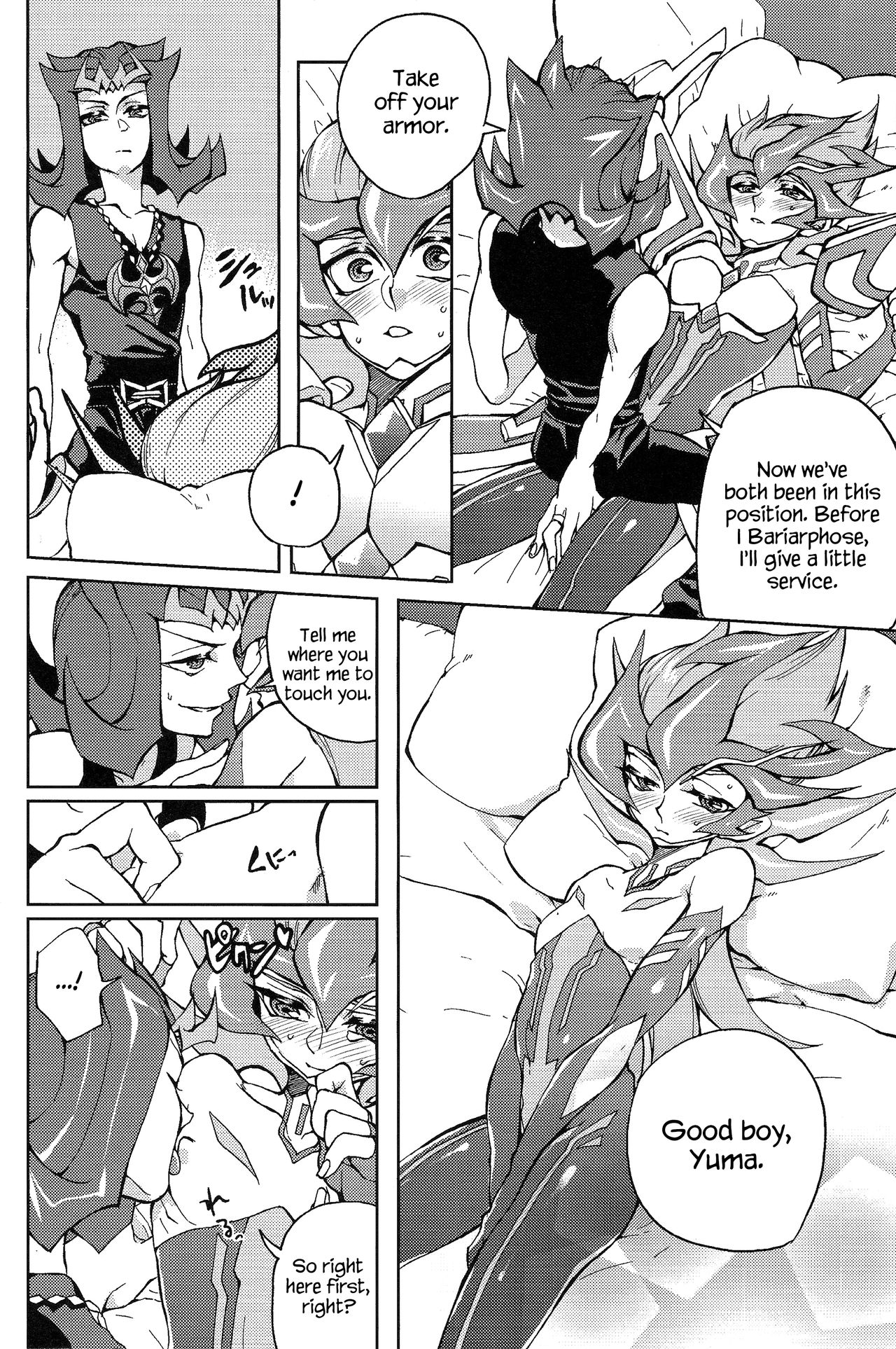 (千年☆バトル フェイズ11) [KBR (かびりんご)] Ultimate Eden (遊☆戯☆王ZEXAL) [英訳]