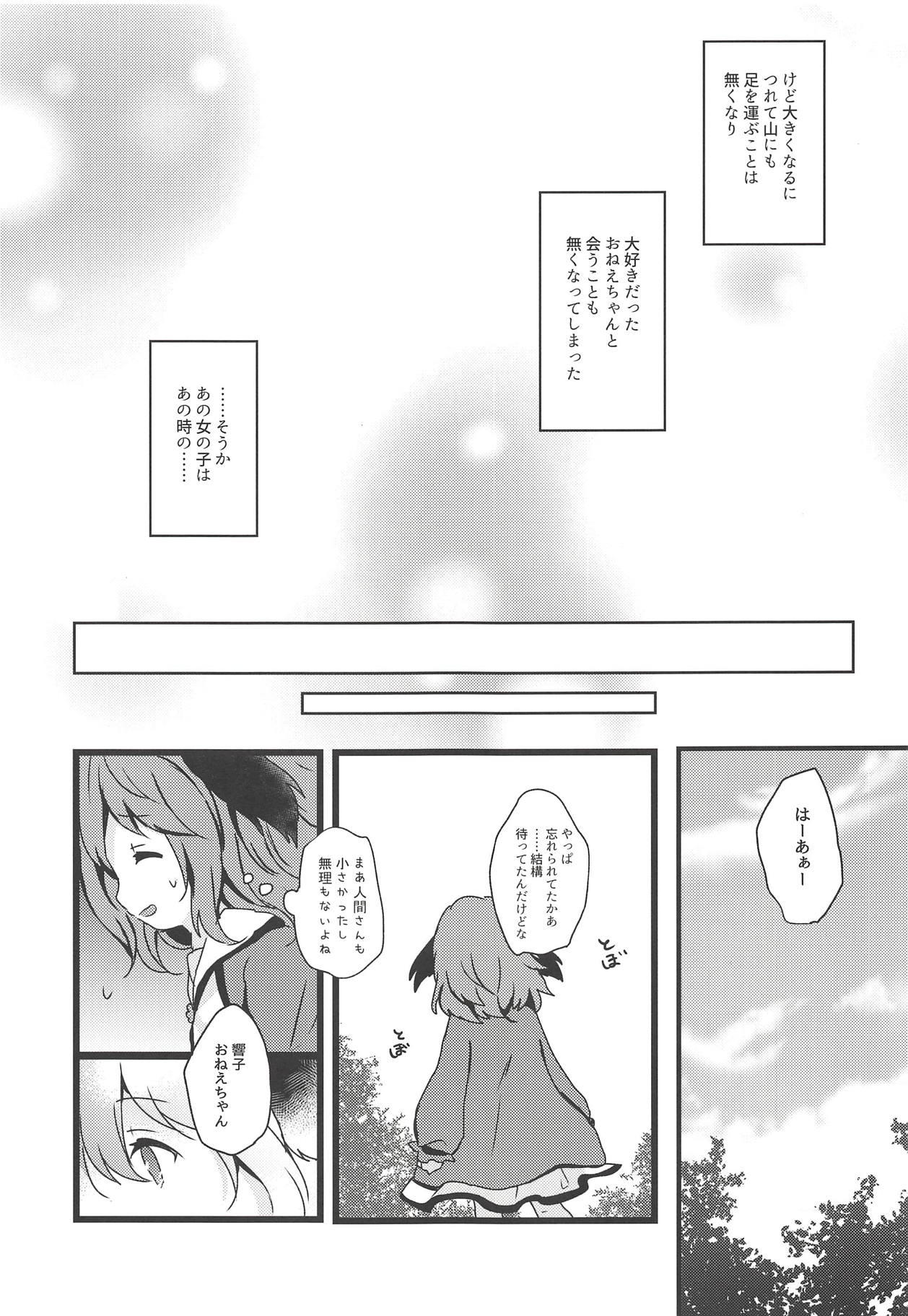 (秋季例大祭5) [もふもふ茶屋 (うぐいす餅)] やまびこが恋したにんげんさん (東方Project)