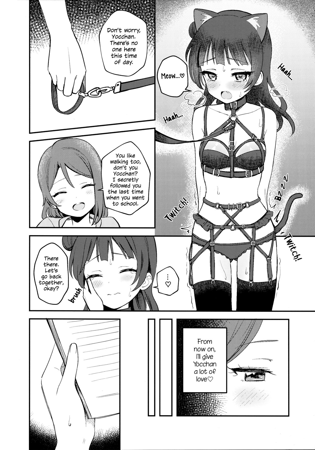 (C94) [Deadnoodles] ヨハネコ調教日記 (ラブライブ! サンシャイン!!) [英訳]