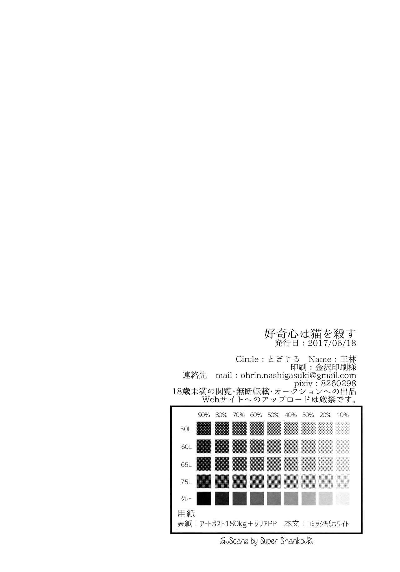 (全忍集結6) [とぎじる (王林)] 好奇心は猫を殺す (NARUTO -ナルト-) [中国翻訳]