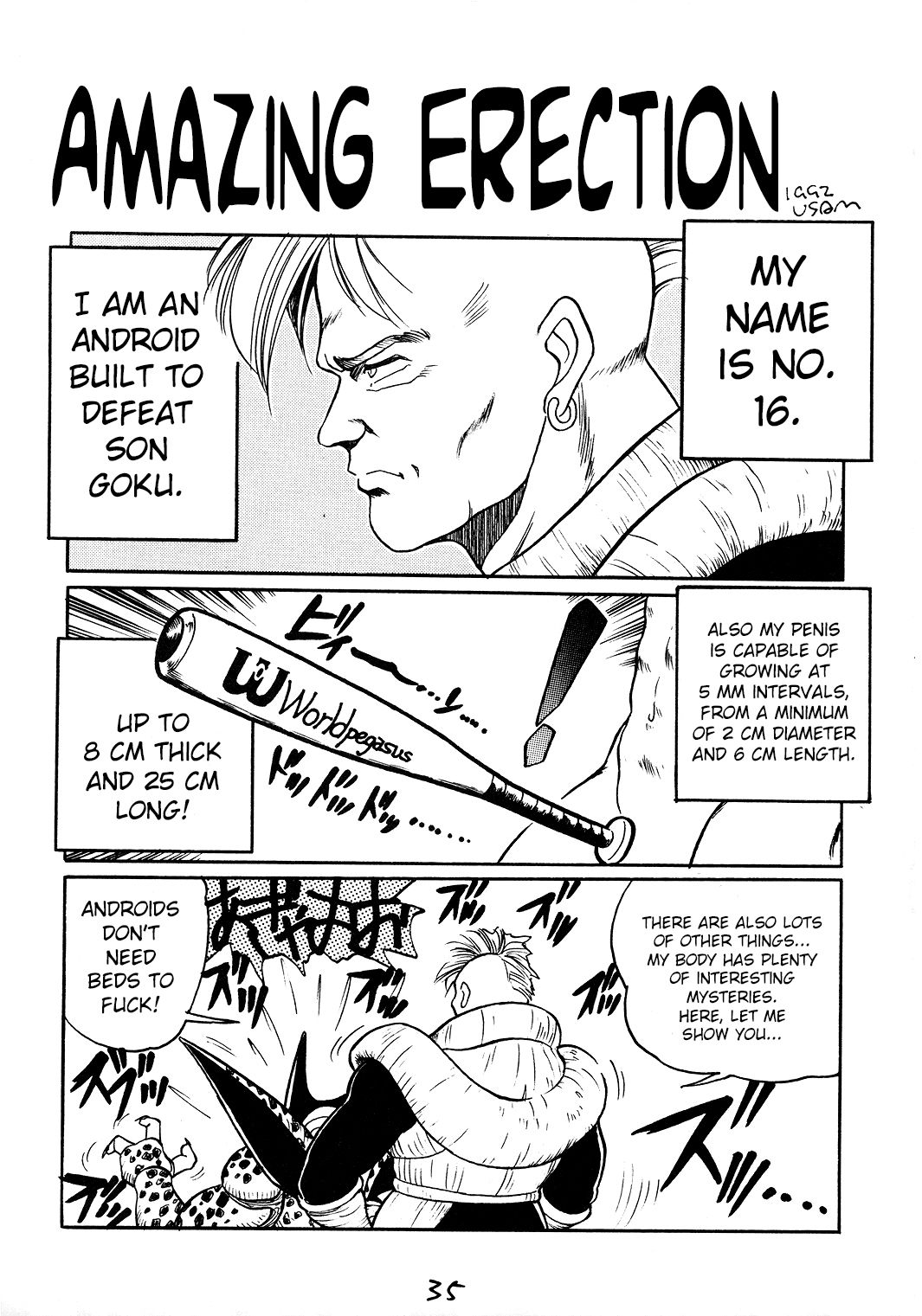 (C45) [丹下拳闘倶楽部 (よろず)] GO GO 18号 (ドラゴンボールZ) [英訳]