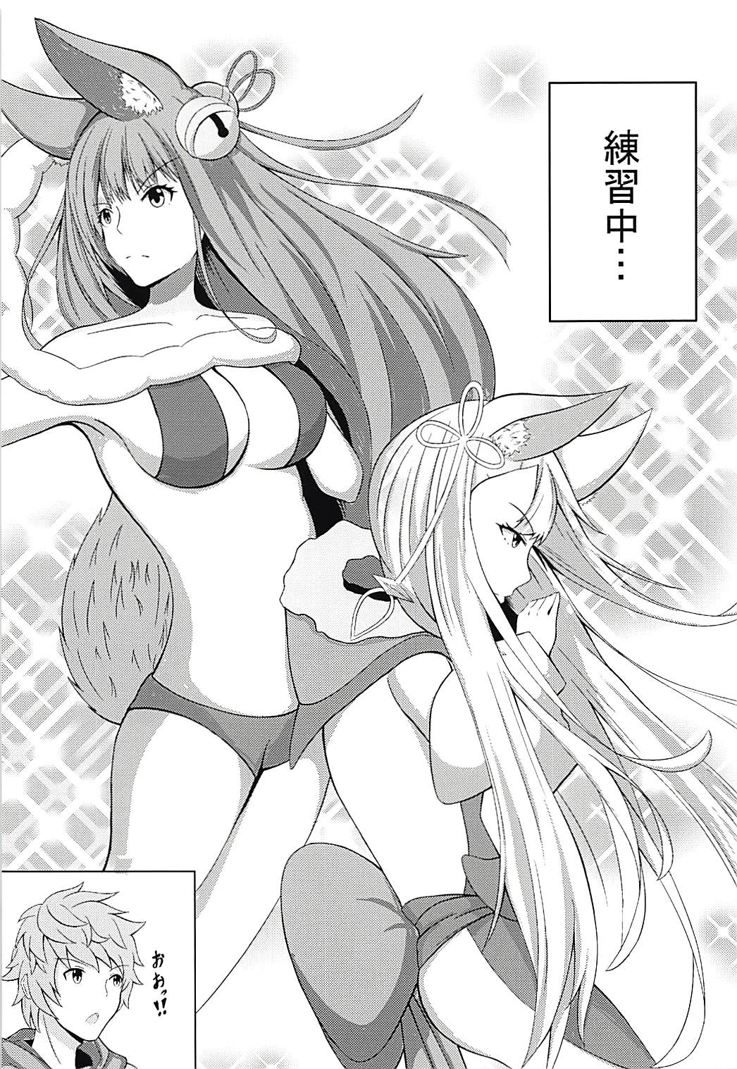 (C94) [三食豆腐 (なぎ)] エルーンのエッチな実験 (グランブルーファンタジー)