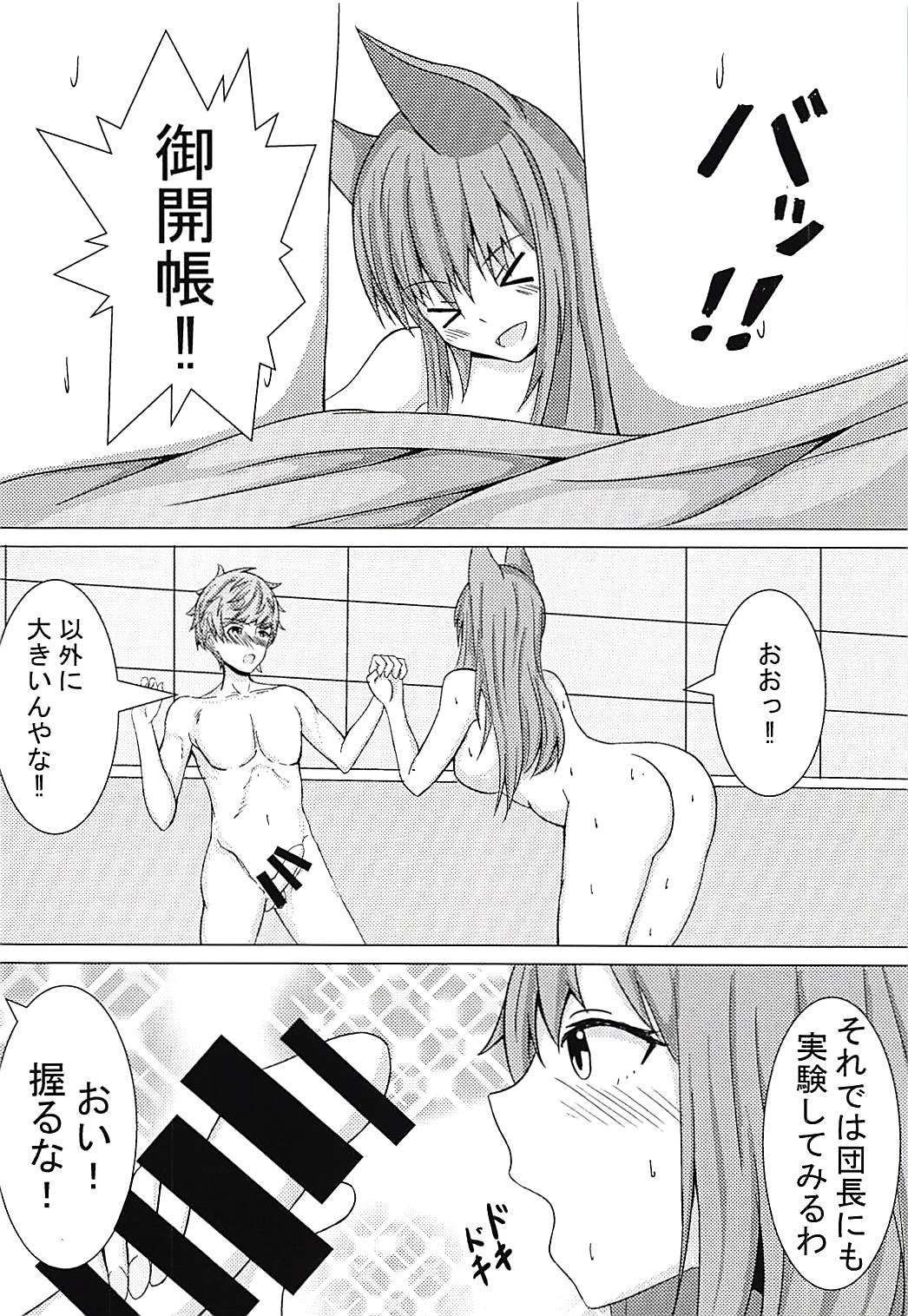 (C94) [三食豆腐 (なぎ)] エルーンのエッチな実験 (グランブルーファンタジー)