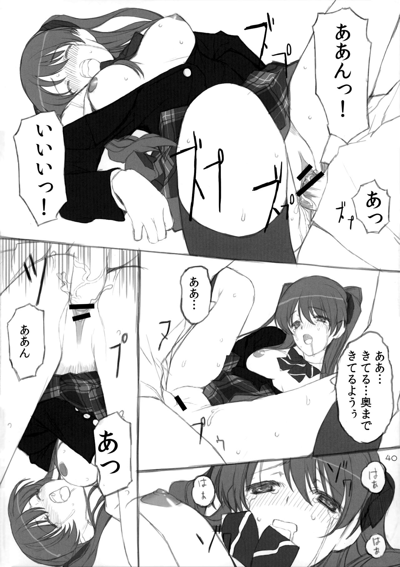 (C80) [Lily Lily Rose (みぶなつき)] 雪のように降りしきる彼女の為に (ホワイトアルバム2)