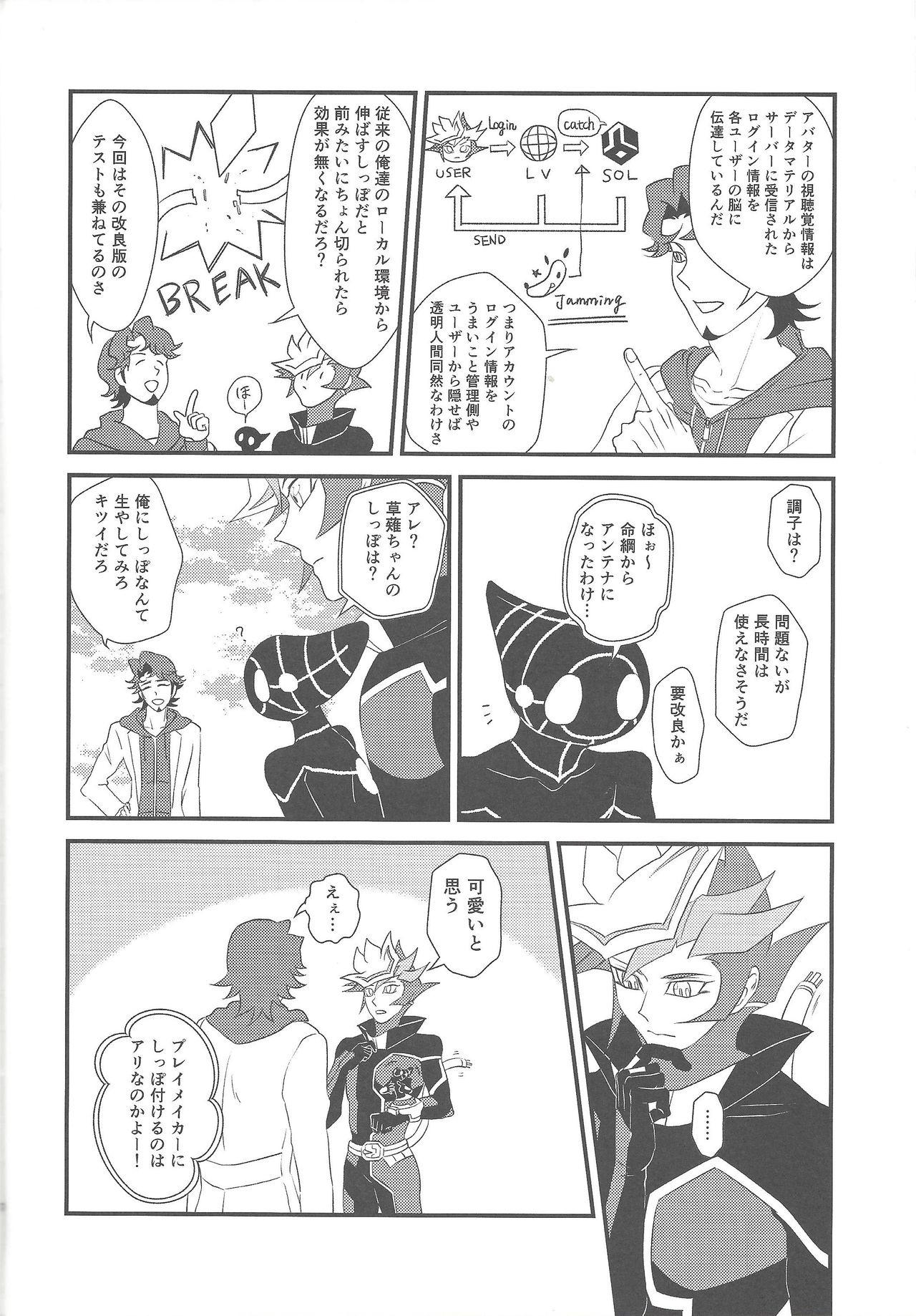 (超★俺のターン2018) [イツウラヨウソウテン (イツウラ瞠)] カミサマホトケサマクサナギサマ (遊☆戯☆王VRAINS)