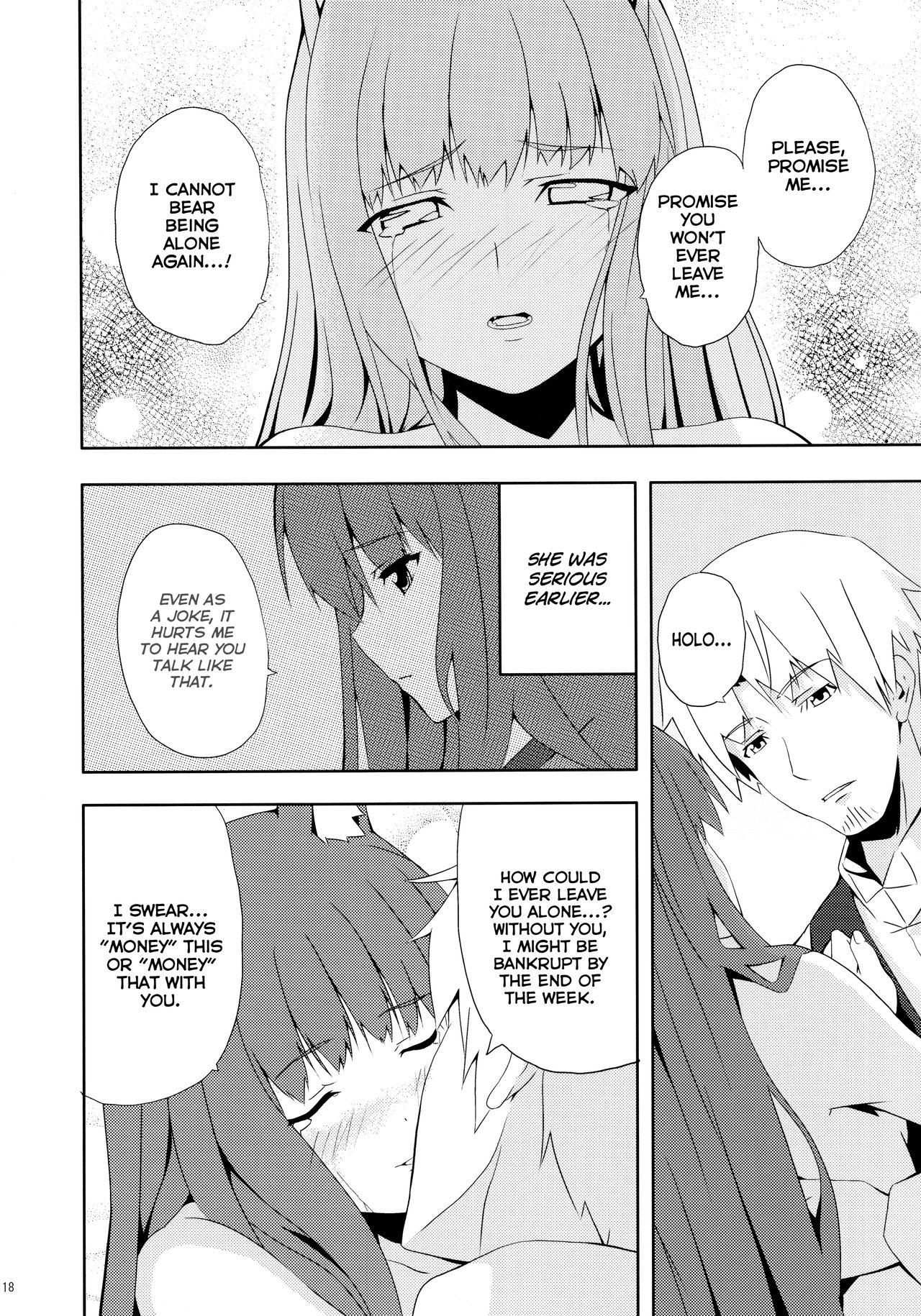 (みみけっと18) [千変万化式 (DATE)] Bitter Apple (狼と香辛料) [英訳]
