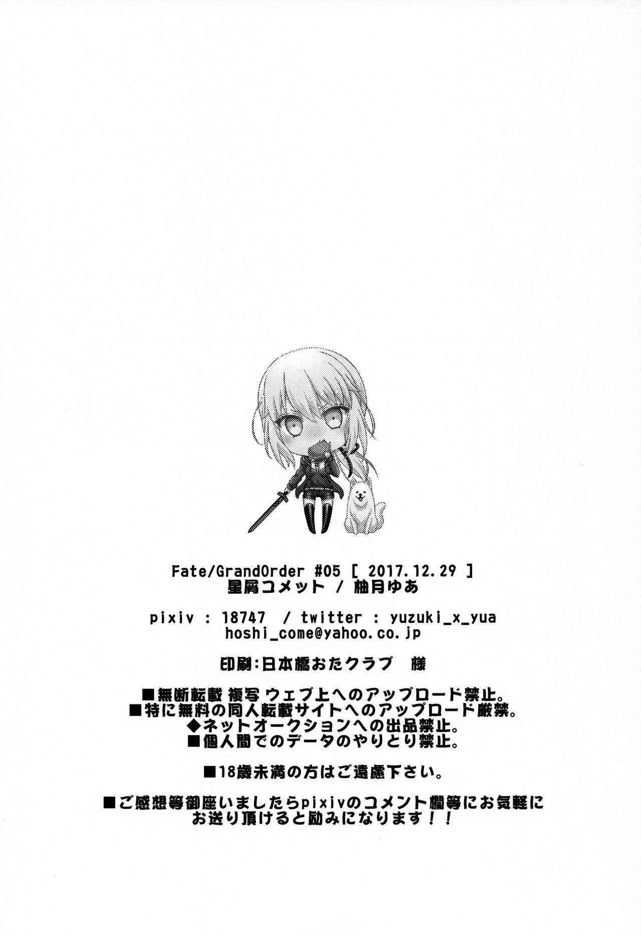 (C93) [星屑コメット (柚月ゆあ)] COMET:11 (Fate/Grand Order)[英訳]