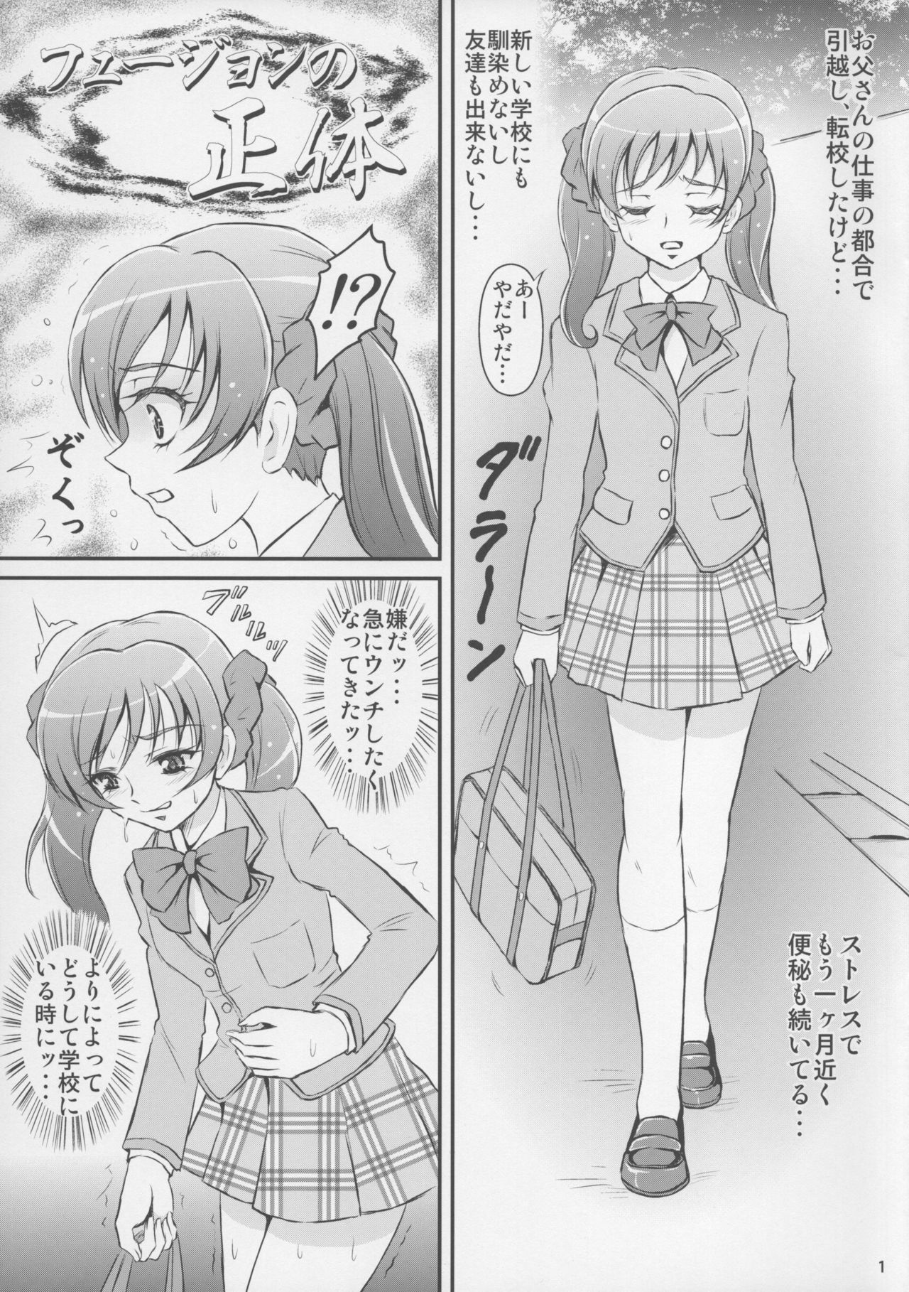 (C83) [秘密土曜日 (松鷹ぞん)] フュージョンの正体 (プリキュアオールスターズ)