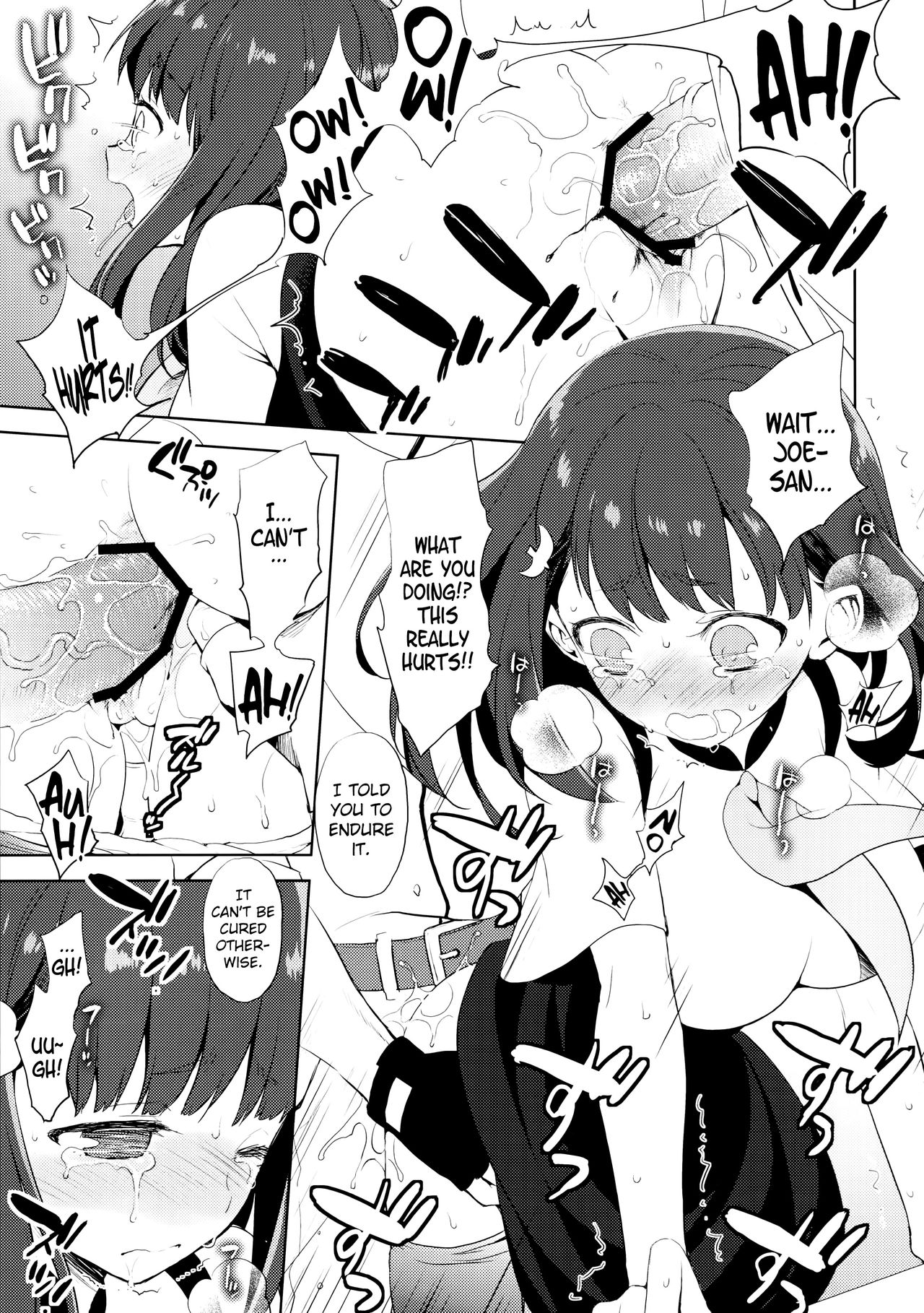 (C84) [ああ愛してる (たいしょう田中)] ハジメテウツウツ (ガッチャマンクラウズ) [英訳]