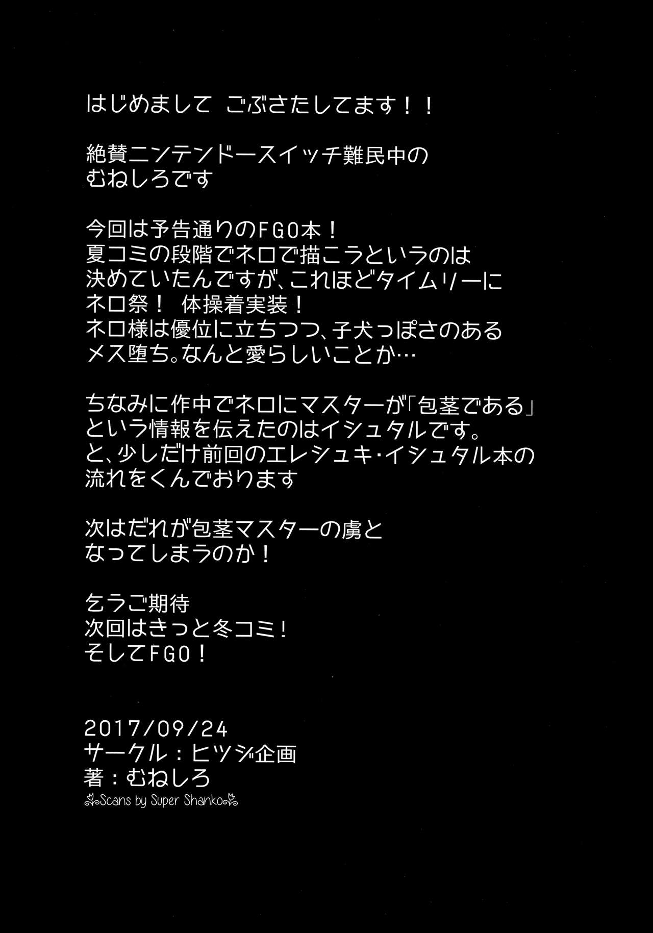 (サンクリ2017 Autumn) [ヒツジ企画 (むねしろ)] ネロイキ!! (Fate/Grand Order)