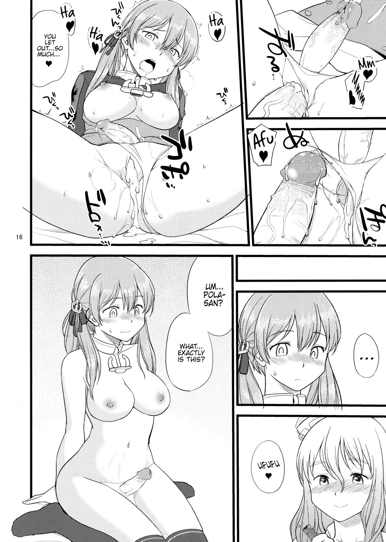 (C91) [終日庵 (ひねもすのたり)] ポラプリ (艦隊これくしょん -艦これ-) [英訳] [無修正]