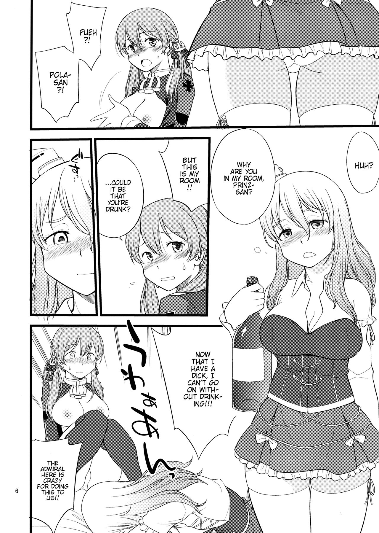 (C91) [終日庵 (ひねもすのたり)] ポラプリ (艦隊これくしょん -艦これ-) [英訳] [無修正]