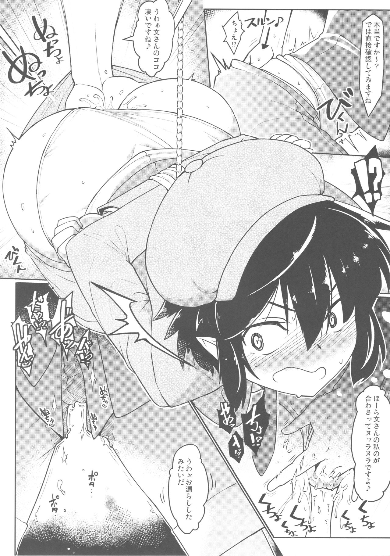 (例大祭15) [たけ家 (竹虎スズメ)] 文さんに何を着せたら一番ムラムラするのかな? (東方Project)