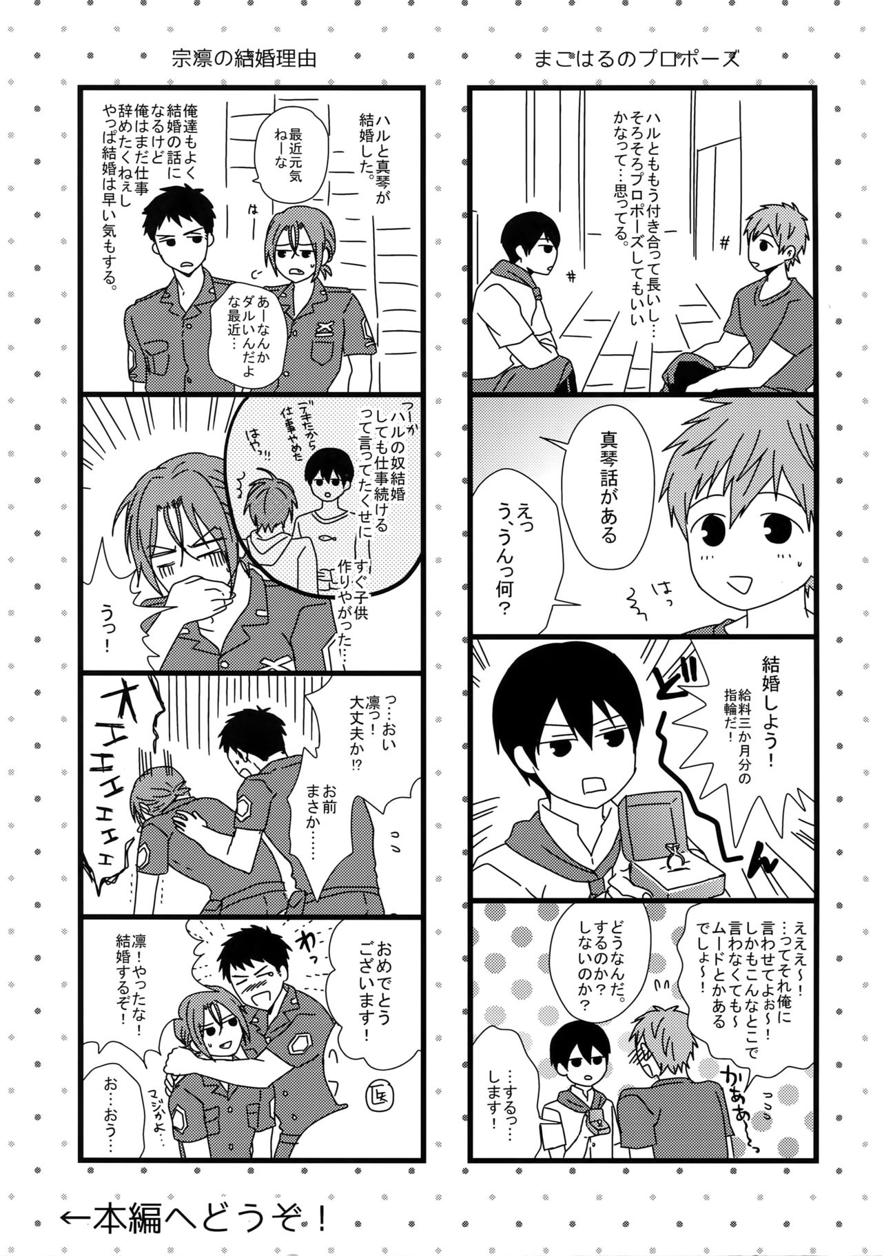 (C87) [からあげオブザイヤー (からあげむちお)] MAMATOMO (Free!)