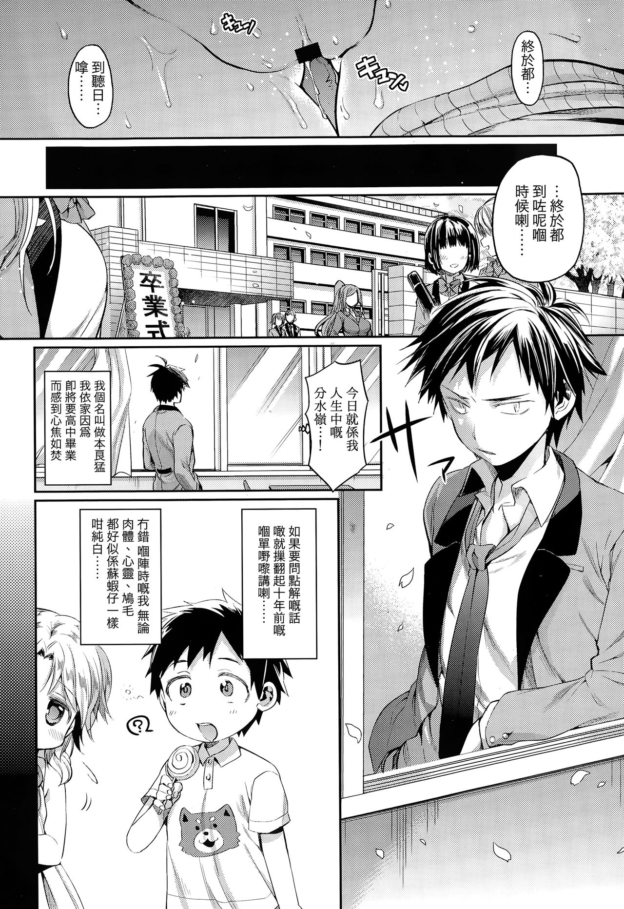 [平こさか] 卒業ロストバージン (COMIC 高 Vol.3) [中国翻訳]