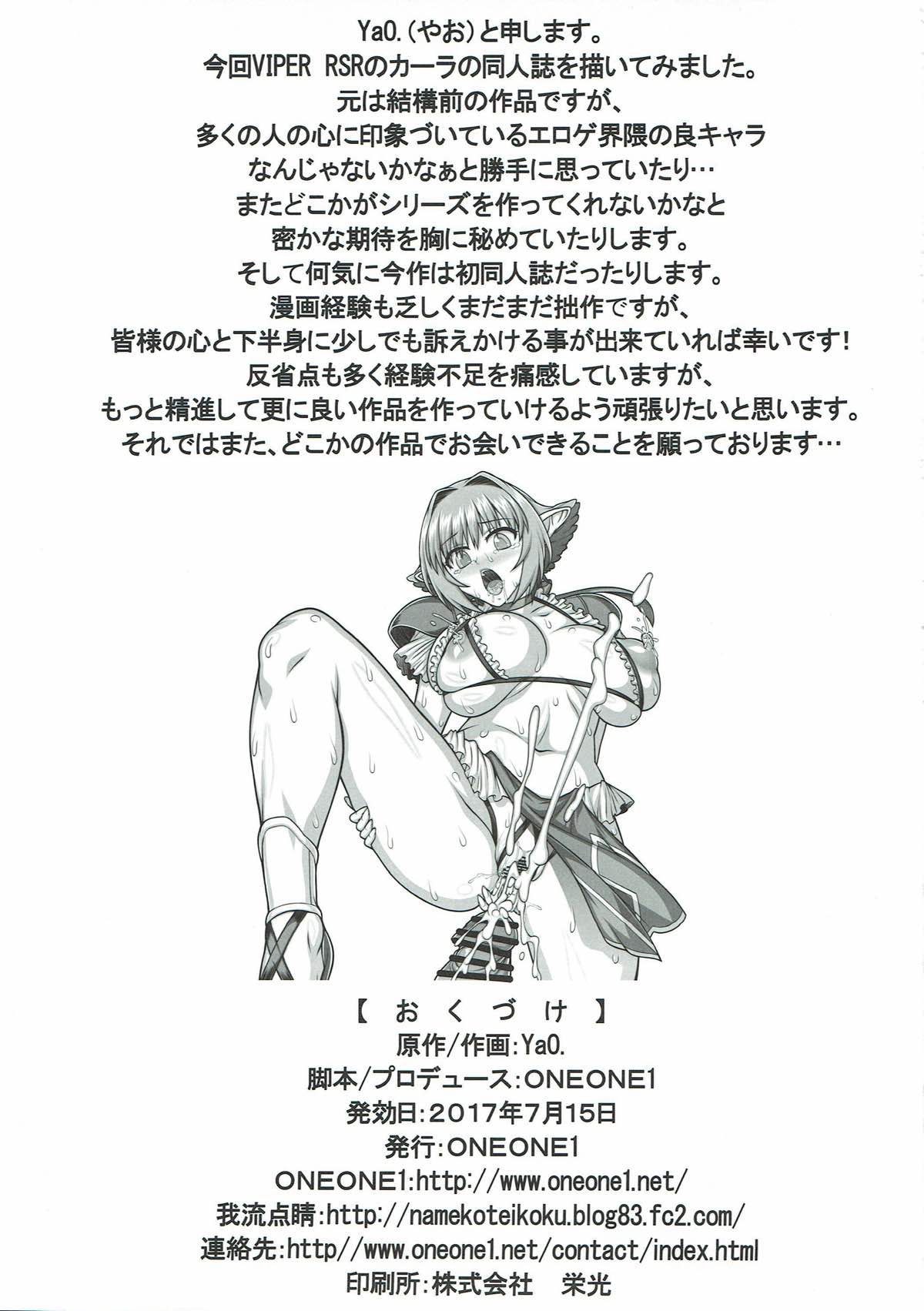 [ONEONE1 (YaO.)] 囚われた精騎士のその後 (VIPER RSR) [DL版]