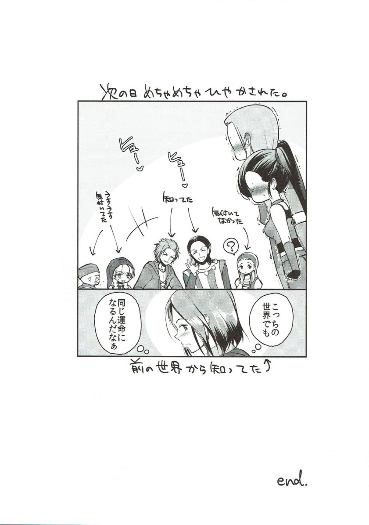 (TWINKLE MIRAGE 8) [チョコレートLv.5 (ダイナマイトmoca)] 私が愛した勇者の盾 (ドラゴンクエストXI)