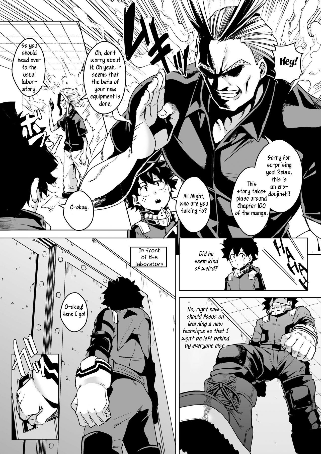 (C91) [八方微人 (yumoteliuce)] It's my baby (僕のヒーローアカデミア) [英訳]