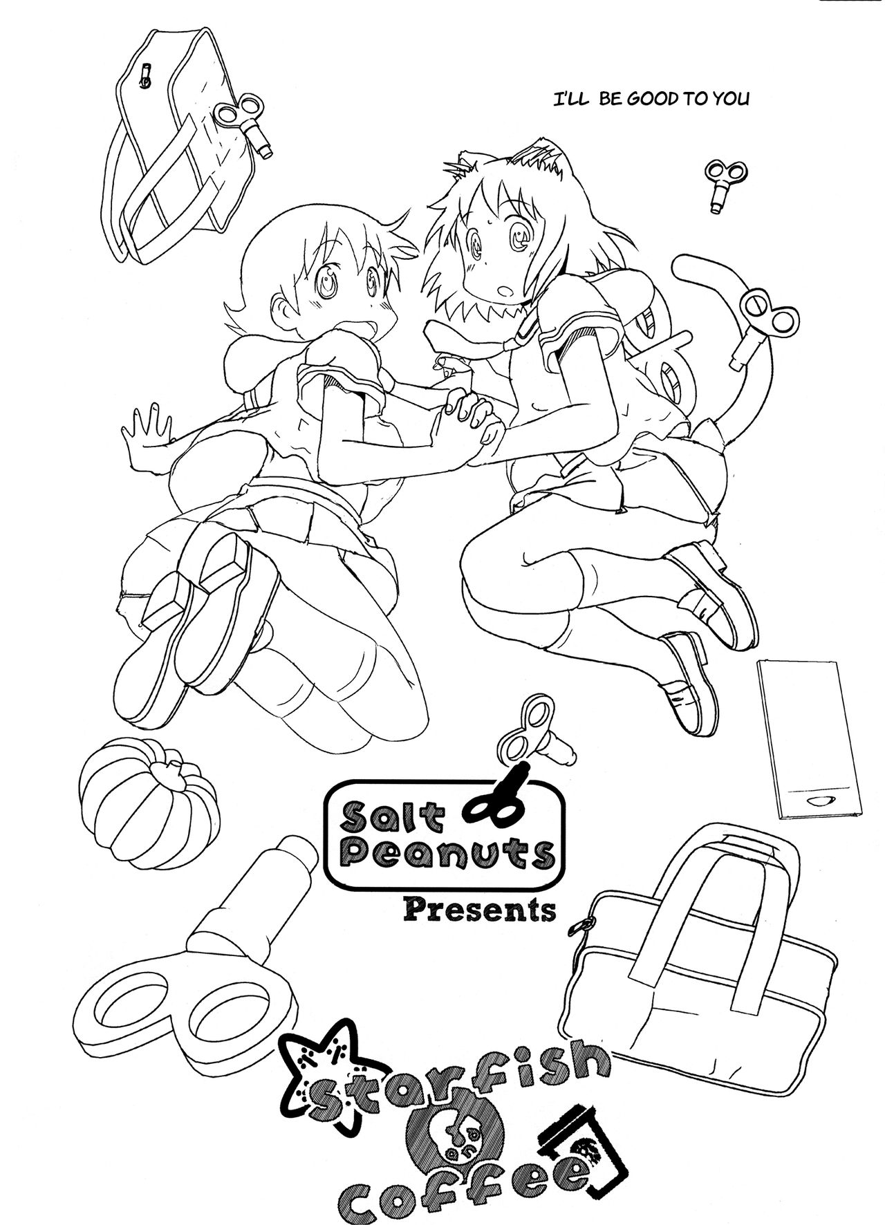 (C88) [Salt Peanuts (にえあ)] Starfish and Coffee Vol.2 (日常) [英訳]