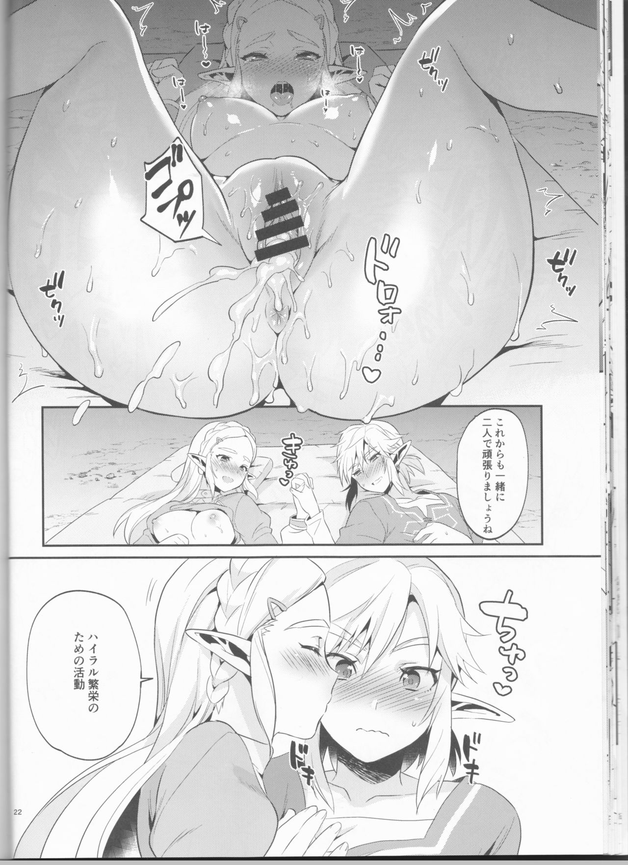 (C93) [もりっとこけ (もり苔)] ハイラル繁栄のためのかつどう! (ゼルダの伝説)