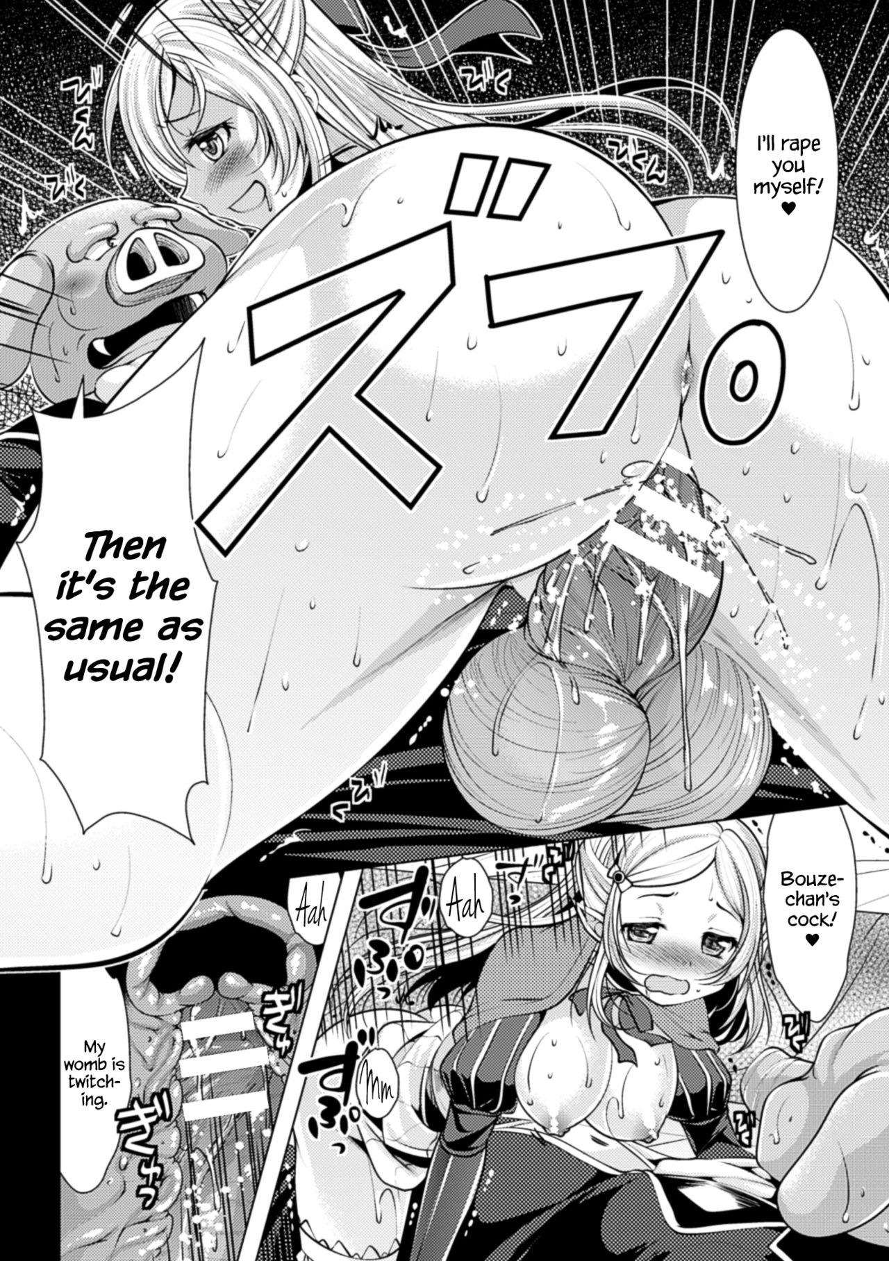 [松波留美] 女騎士の召使 + 番外編 [英訳]