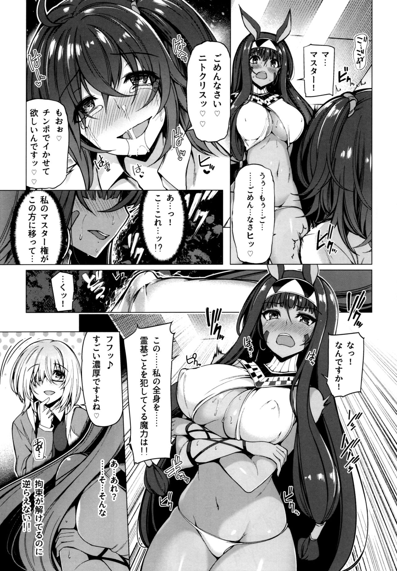 (C93) [ボトルシップボトラー (夏桜)] 呼ばれて飛び出てパコパコニトクリス (Fate/Grand Order)