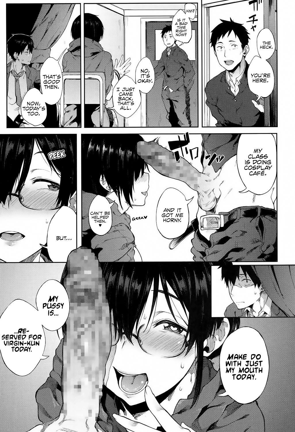 [スピリタス太郎] 占い研の裏事情 (COMIC 高 2017年12月号) [英訳] [DL版]