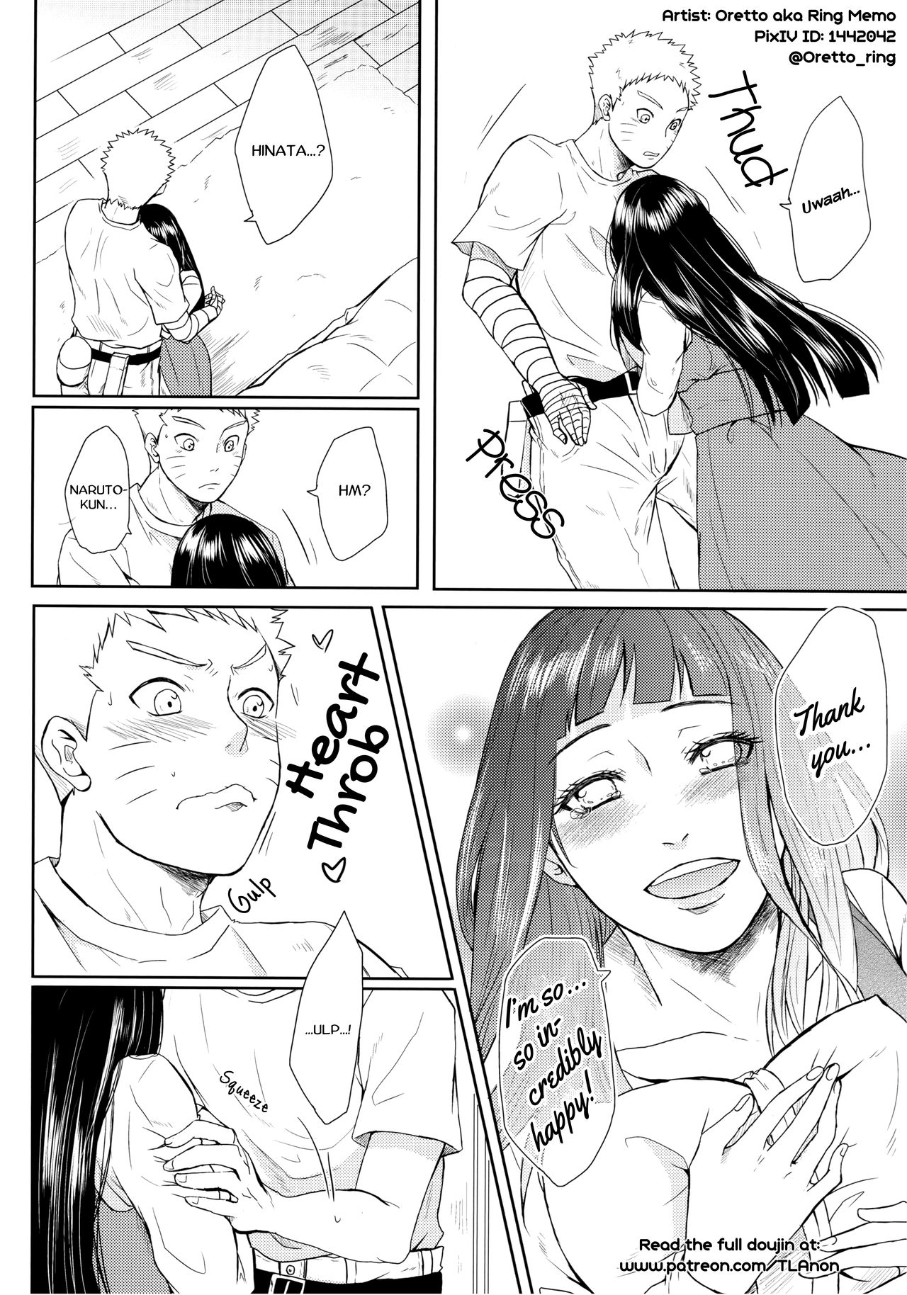(お忍びデート) [Ring Memo (おれっと)] ねこぱに (NARUTO -ナルト-) [英訳] [見本]