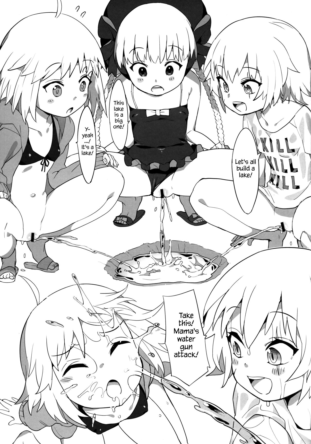 (C92) [兔子老大 (半里バード9)] 幼女英霊が多すぎの件について 夏 (Fate/Grand Order) [英訳]