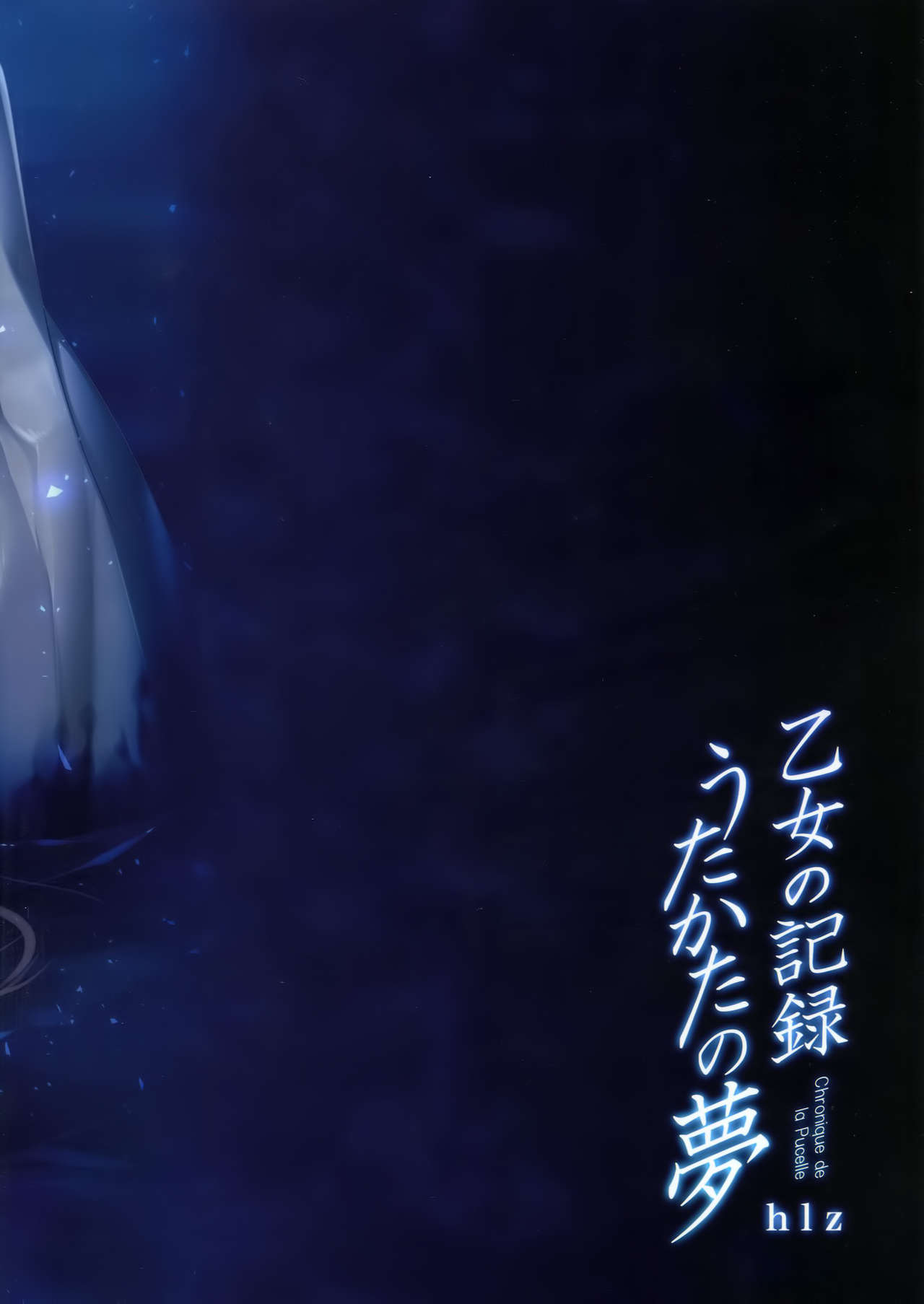 (C92) [hlz (鎖ノム)] 乙女の記録 うたかたの夢 (Fate/Grand Order)