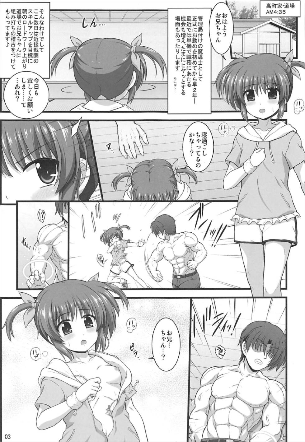 (C92) [朽木ノ洞 (エンマコオロギ)] ナノハリフレ (魔法少女リリカルなのは)