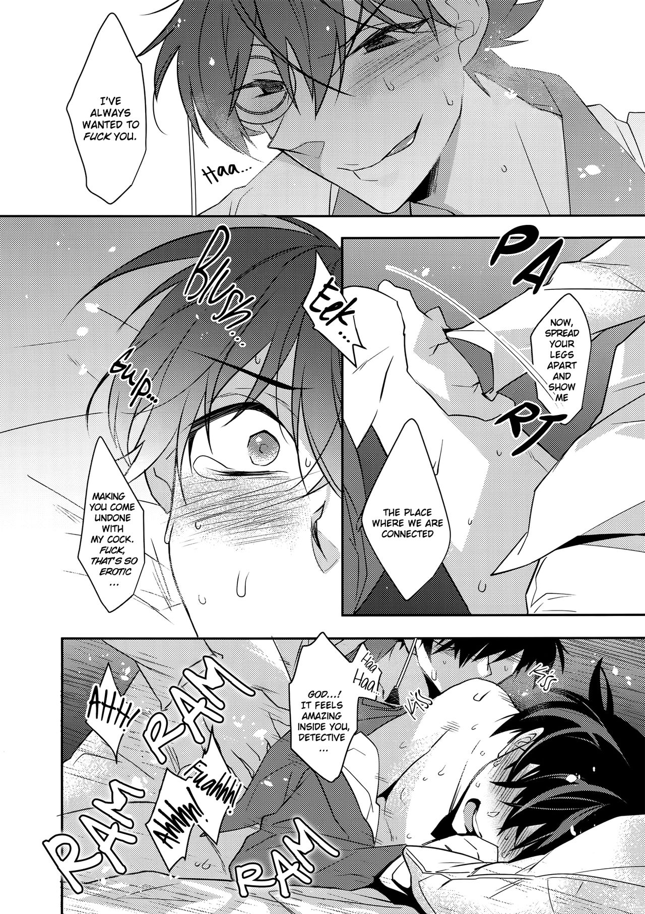 (SUPER25) [Ash Wing (まくろ)] Aphrodisiac (名探偵コナン) [英訳]