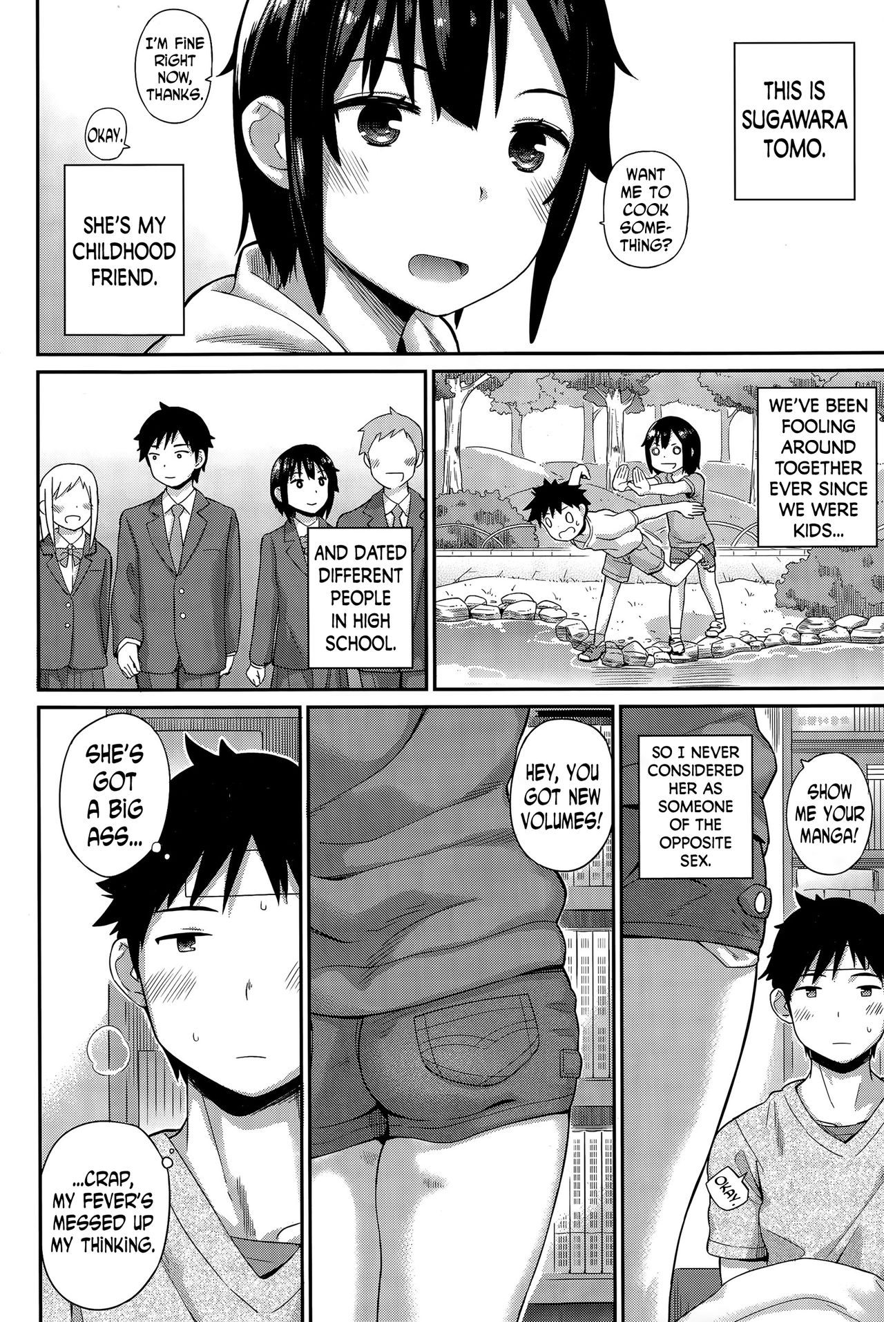 [ichiro] ともだち (COMIC BAVEL 2015年12月号) [英訳]