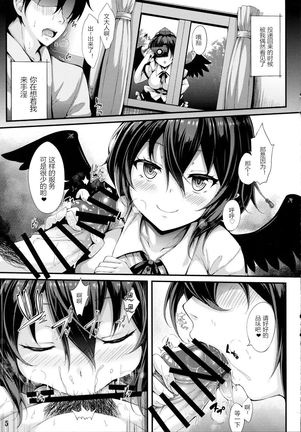 (例大祭14) [YuKi-IRo (ゆきうさぎ。)] 文ハメっ! (東方Project) [中国翻訳]