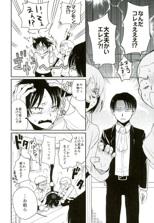 (C91) [そにっく (PANA)] 新兵くんがネコになりまして (進撃の巨人)