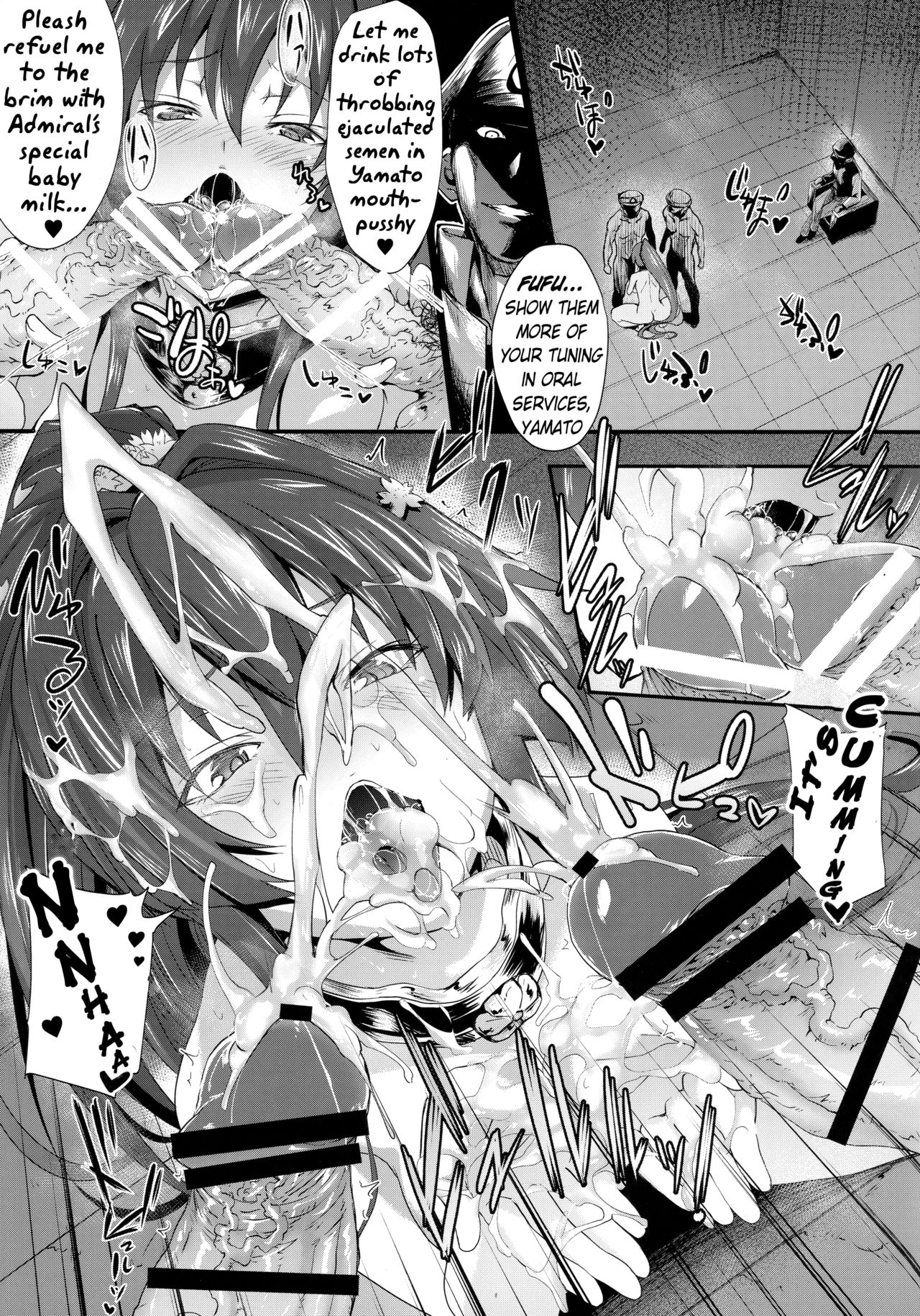(C91) [アルカロイドノバケツ (ぜらちん)] 大和でアソブ (艦隊これくしょん -艦これ-) [英訳]