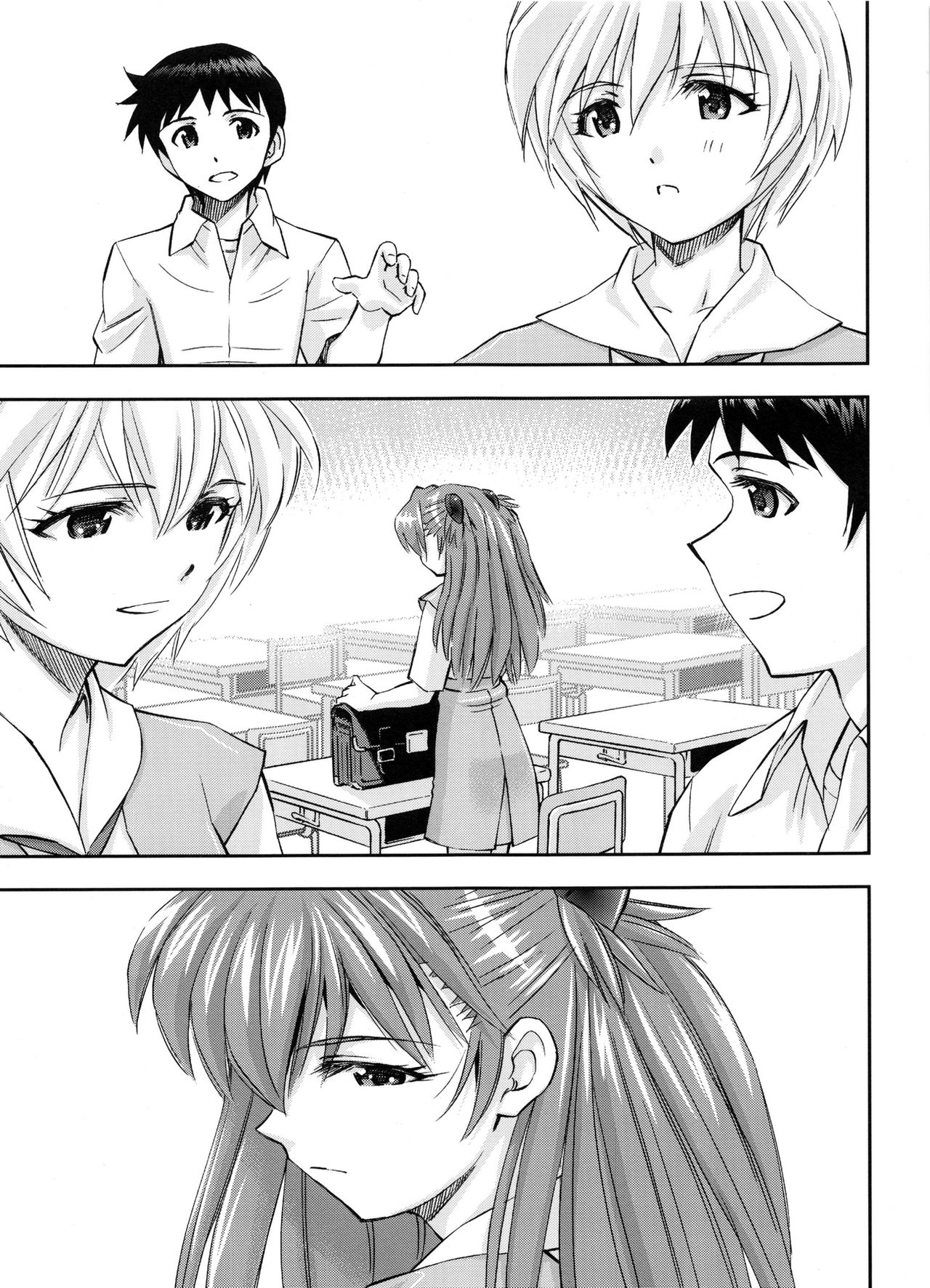(COMIC1☆7) [スタジオ・ワラビー (蔵王)] 僕は、レイとアスカ二人と付き合うことにした (新世紀エヴァンゲリオン)