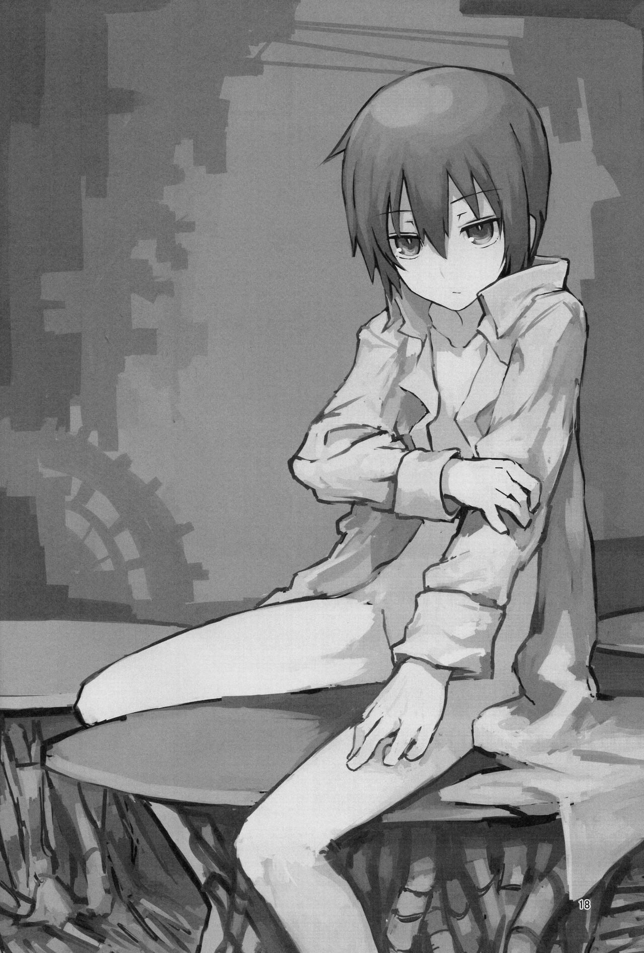 (C90) [白瓦斯工場 (腐食)] キノの旅のエロ本 II the Erotic World (キノの旅)