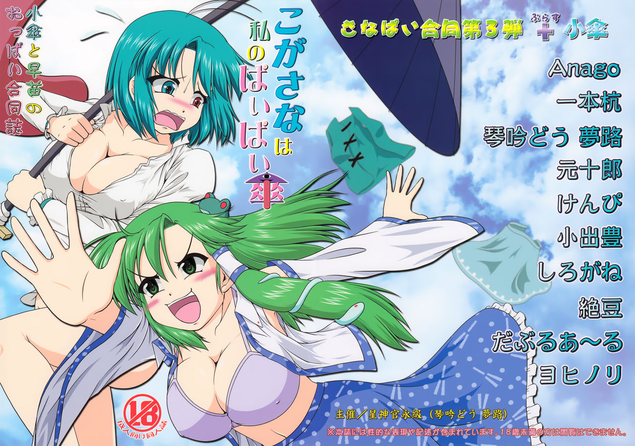 (紅楼夢9) [星神官永級 (よろず)] こがさなは私のぱいぱい傘 (東方Project)