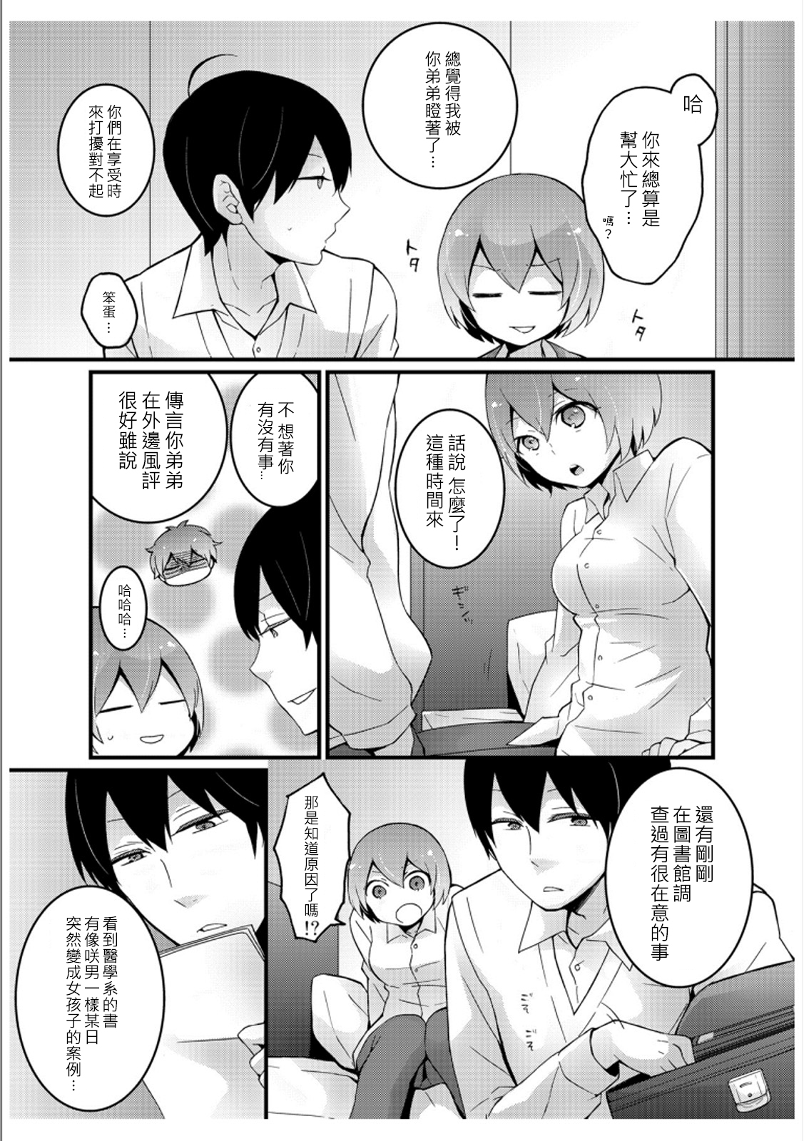 [永田まりあ] 突然女の子になったので、俺のおっぱい揉んでみませんか? 3 [中国翻訳]