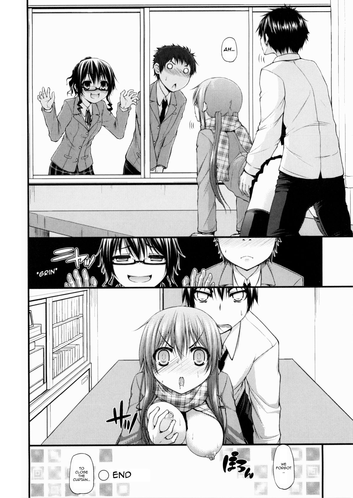 [実々みみず] 片手落ち (COMIC 少女式 夏 2013) [英訳]