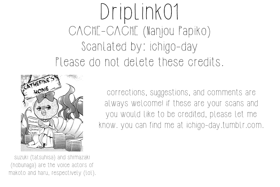 (C87) [CACHE-CACHE (南條パピ子)] DripLink01 (Free!) [英訳]