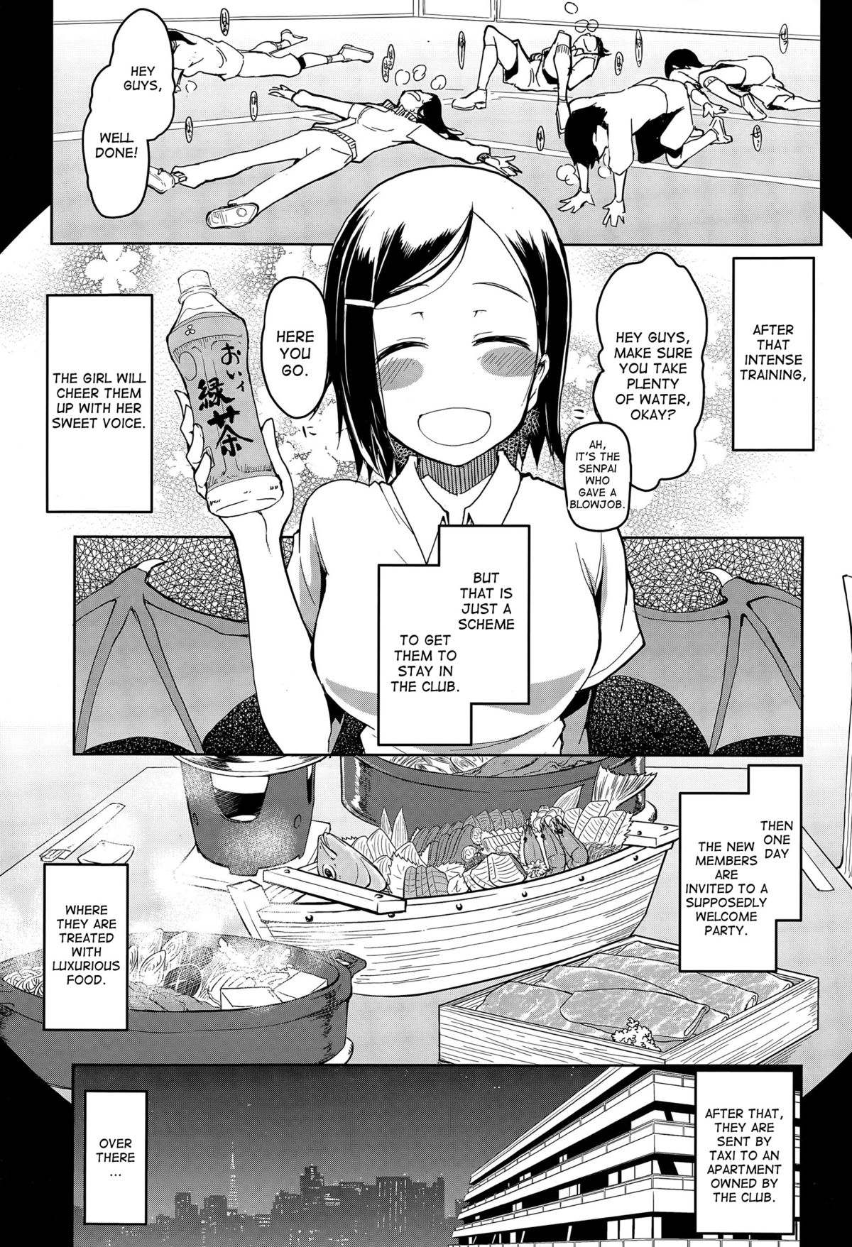 [りょう] 大学サークルの理想と現実 (COMIC 天魔 2015年6月号) [英訳]