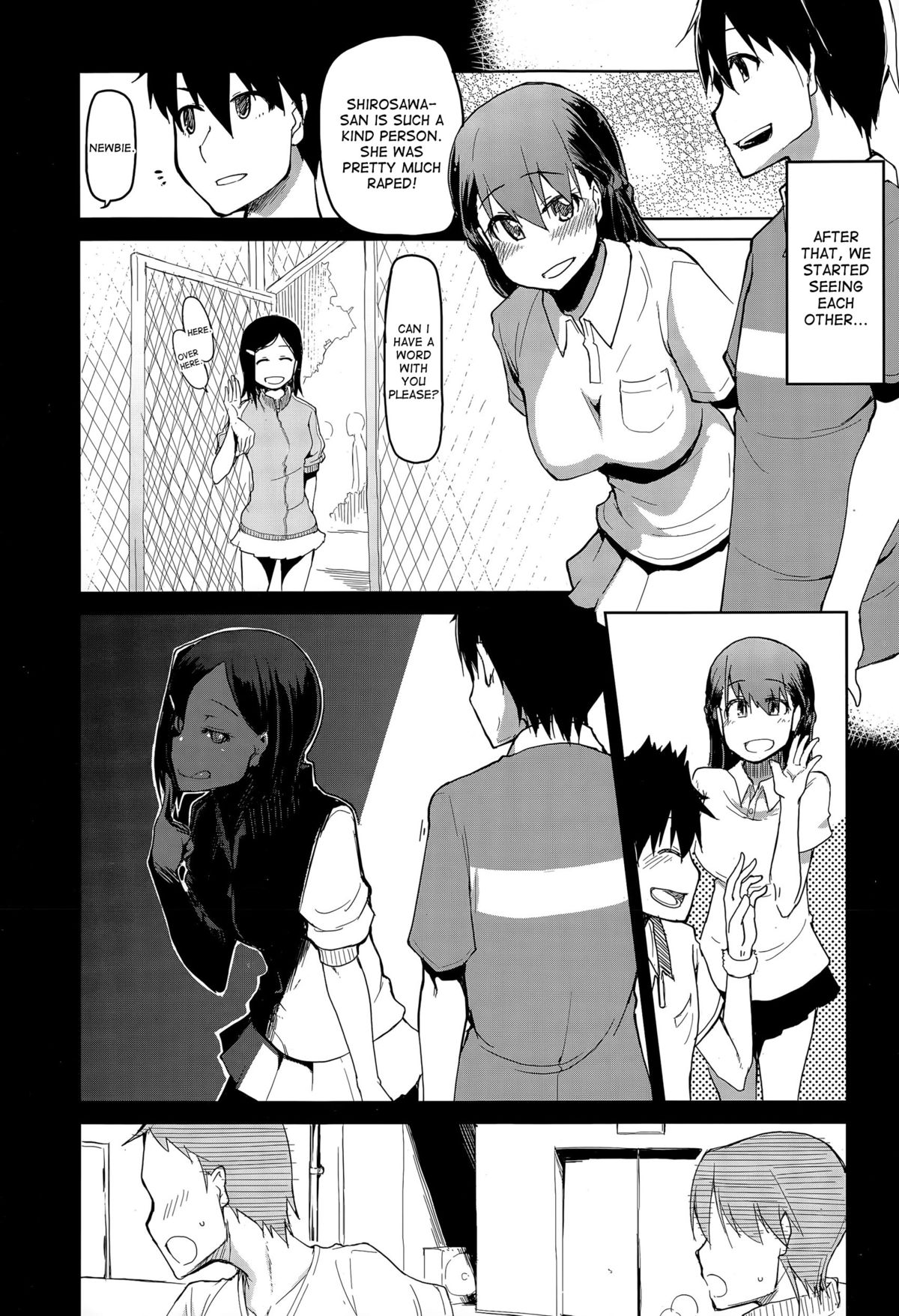 [りょう] 大学サークルの理想と現実 (COMIC 天魔 2015年6月号) [英訳]