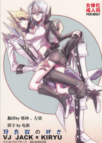 (HARUCC19) [たたみクルセダーズ (神田川)] 野良猫の好き (遊☆戯☆王5D's) [中国翻訳]