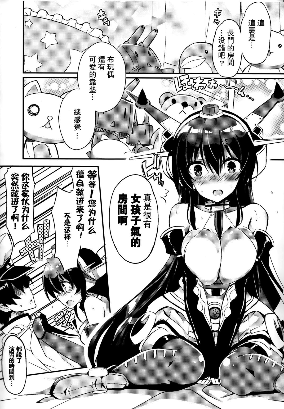 (C87) [odin (黒川IZUMI)] 実は長門さんは超可愛い物好き!だったのです。 (艦隊これくしょん -艦これ-) [中国翻訳]