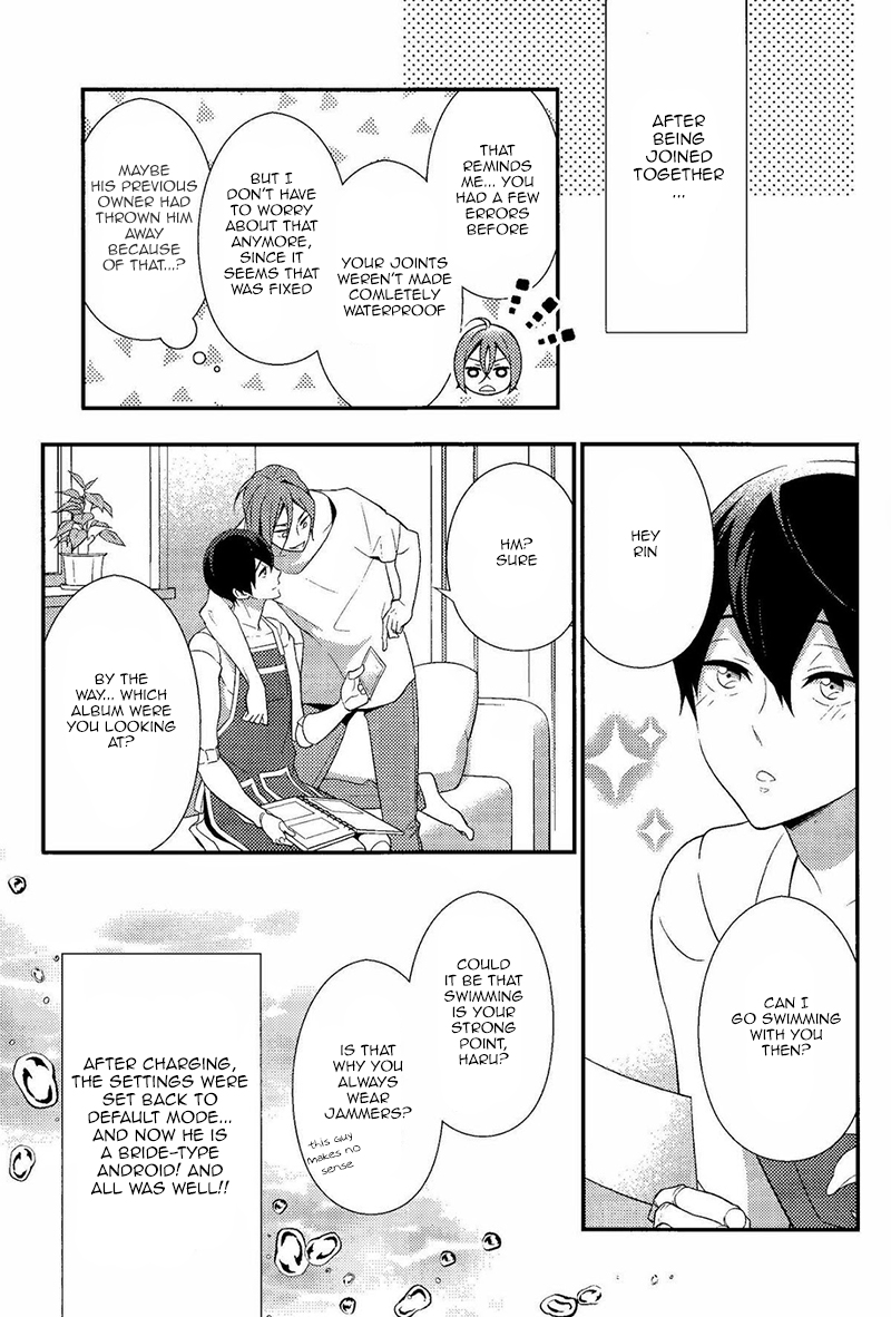 (恋愛エンドルフィン) [とりねっと (忍鳥)] メイドロイド!? 遙ちゃん (Free!) [英訳]
