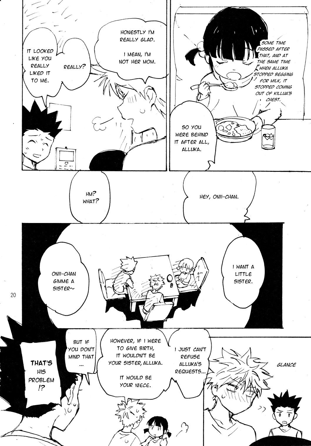 [わたがしメーカー (とみこ)] 酪農夫婦 (ハンター×ハンター) [英訳]