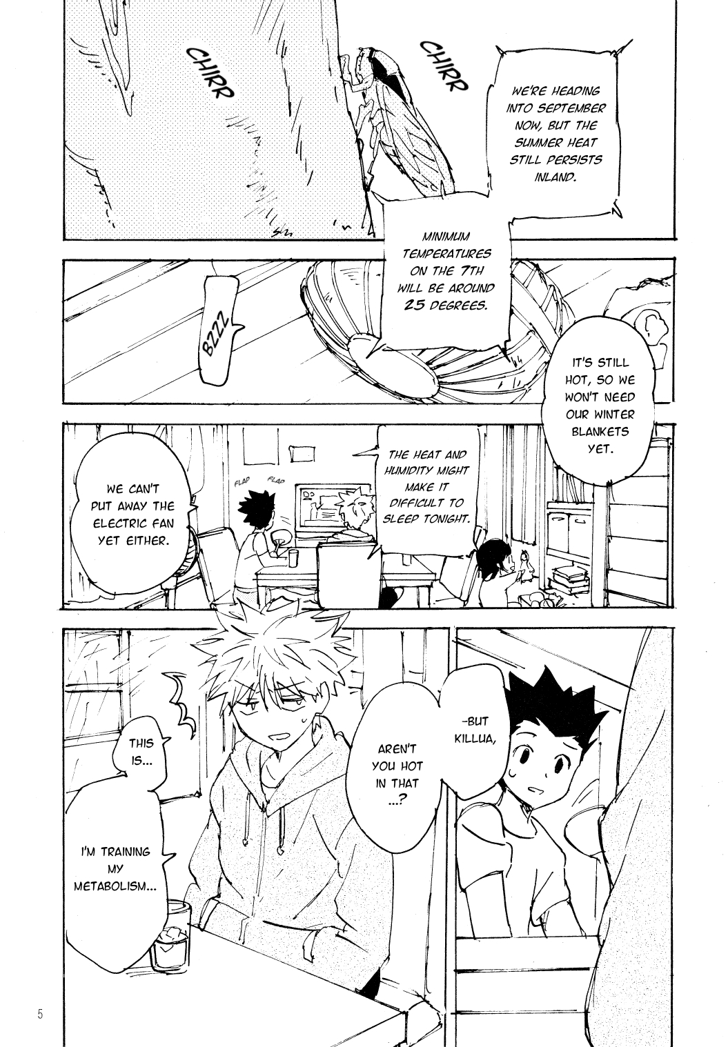 [わたがしメーカー (とみこ)] 酪農夫婦 (ハンター×ハンター) [英訳]